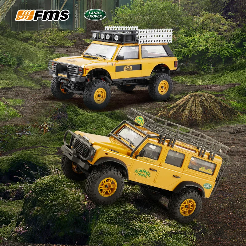 FMS 1/24 Land Rover Defender R - Rc Hobby Land review and price