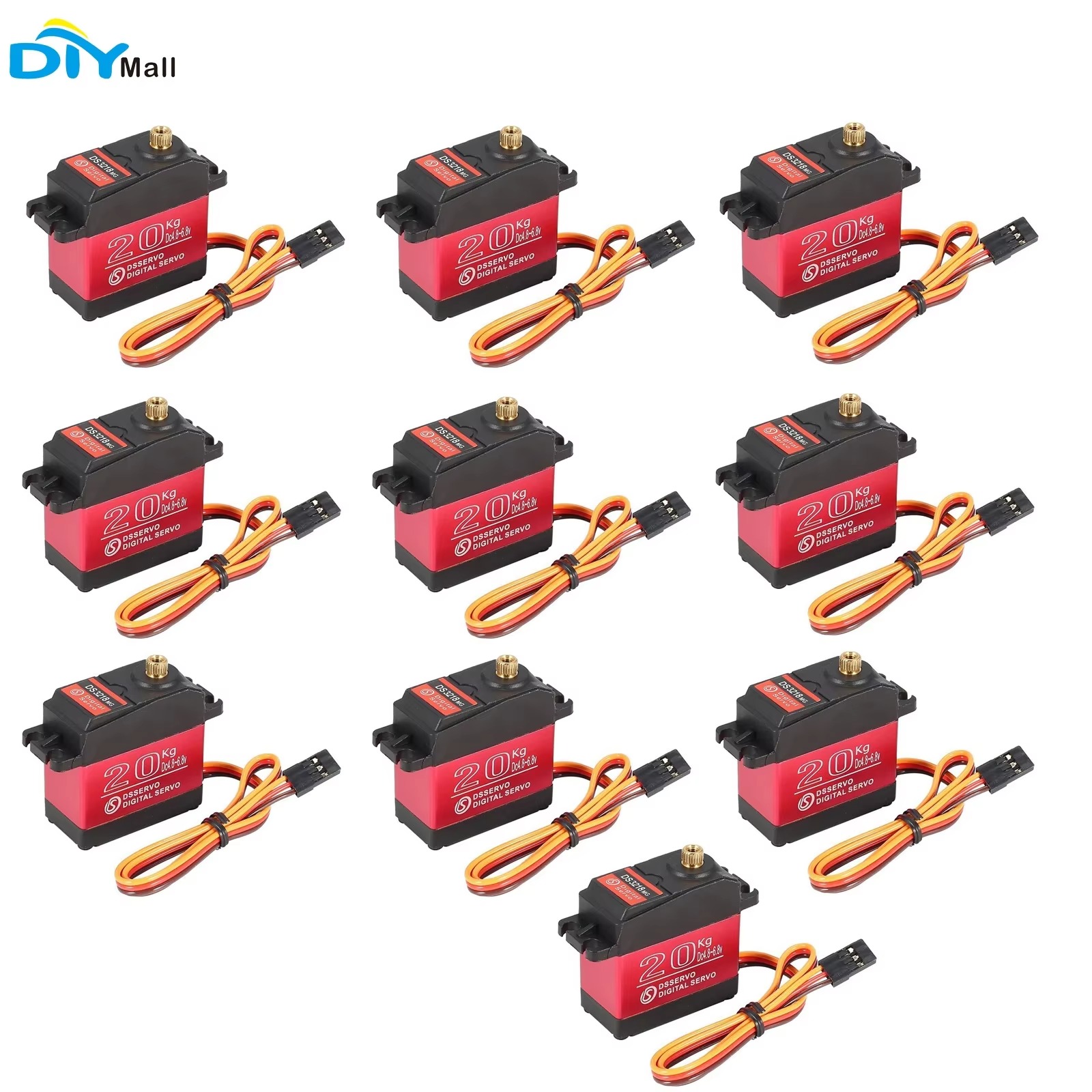 10PCS DS3218 20KG Digital Serv - Rc Hobby Shops review and price